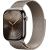 Apple Watch Series 10, Smartwatch (Titanium Natural, Titanium Case, 46 mm, Milanese Strap Natural M/L, cellular)