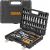 INSTRUMENTU KOMPLEKTS Isma  108elementi 1/4" ,3/8" (4-22mm)