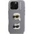 Karl Lagerfeld Grained PU K&CH Heads Case Aizsargapvalks priekš Apple iPhone 16 Pro Max