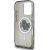 Karl Lagerfeld IML Glitter Karl and Choupette Sketch MagSafe Case Aizsargapvalks priekš Apple iPhone 16 Pro Max