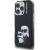 Karl Lagerfeld IML Aquarelle Karl and Choupette Case Aizsargapvalks priekš Apple iPhone 16 Pro