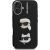 Karl Lagerfeld Grained PU K&CH Heads Case Чехол для Apple iPhone 16
