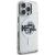Karl Lagerfeld IML Glitter Karl and Choupette Sketch MagSafe Case Aizsargapvalks priekš Apple iPhone 16 Pro Max