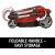 Einhell Cordless Lawn Mower Set GE-CM 36/37 Li, 36 Volt (2x18 V) (red/black, 2x Li-Ion Plus batteries 4.0 Ah)