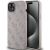 Guess 4G Collection Leather Metal Logo MagSafe Aizsargapvalks priekš Apple iPhone 13 / 14 / 15
