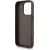 Guess PU 4G Metal Logo Strap Case Aizsargapvalks priekš Apple iPhone 16 Pro Max