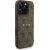Guess PU Leather 4G Colored Ring Strap MagSafe Case Aisargapvalks priekš Apple iPhone 16 Pro