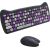 CANYON HSET-W6 EN Keyboard+Mouse Kitty Edition AAA+АА Wireless Violet