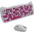 CANYON HSET-W6 EN Keyboard+Mouse Kitty Edition AAA+АА Wireless Pink