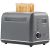 BUYDEEM 2 Slice Automatic Metal Toaster, model DT730E, color Ink Grey, EU
