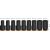 Bosch PRO Impact socket set 3/4", 9-piece (black, deep)