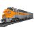 Leantoys Construction Blocks Gray-Yellow Remote Controlled Train RC 1751 pcs.
