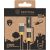 Tactic Taktiskais Stinger kabelis USB-C|USB-C 1,5 m melns
