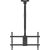 Maclean ceiling mount for TV, max load 60kg, 43-86", max VESA 600x400, MC-112 B