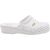 Mobilex Scholl Clog Backguard - women's white clogs, size 38