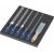 Wera 9783 foam insert PFERD file set 1, 6 pieces (black/grey, in foam insert for workshop trolley)