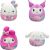 SQUISHMALLOWS HELLO KITTY W25 Plīša rotaļlieta, 20 cm