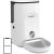 Dogness F16 WiFi 5G 4L smart food dispenser with stainless steel container (white)