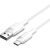 USB 2.0 A to USB-C 3A cable Vention CTNWF 1M (white)
