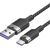 USB 2.0 A to USB-C 6A Vention CTOBH 2M cable (black)