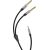 Audio cable mini jack 3.5mm to 2x jack 6.35mm male Vention BARHL 10m
