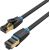 Network Cable CAT8 SFTP Vention IKABK RJ45 Ethernet 40Gbps 8m Black