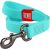 WAUDOG waterproof dog leash 20mm wide, 183 cm long blue