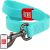 WAUDOG waterproof dog leash 20mm wide, 183 cm long blue