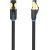 Network Cable CAT8 SFTP Vention IKABJ RJ45 Ethernet 40Gbps 5m Black