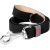 WAUDOG natural leather dog leash 20 mm wide, 122 cm long Black