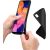 Fusion Soft Matte Back Case Silikona Aizsargapvalks Priekš Samsung Galaxy A25 5G | 24 4G Melns
