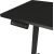 White Shark Gaming Desk Dark Obsidian-1 Set of 2 pcs.(1/2 + 2/2) Motor