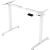 Rakstāmgalds ERGO FIT ar 1 motoru 120x68xH71,5-116cm, balts