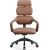 Diablo Chairs Krzesło biurowe Diablo Fotel do gabinetu Diablo V-Modular, Sugar Brown