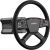 Gaming set - R5 base + TSW truck steering wheel + SRP-Lite pedals + Moza Racing RS071 clamps (PC)