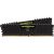 Corsair DIMM 16GB DDR4-2400 Kit, Arbeitsspeicher CMK16GX4M2A2400C14, Vengeance
