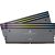 Corsair DDR5 - 32GB - 6000 - CL - 30 (2x 16 GB) dual kit, RAM (grey, CMP32GX5M2B6000Z30, Dominator Titanium, AMD EXPO)