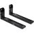 Maclean MC-915 B Universal Microwave Bracket Holder Wall Mount Adjustable Solid Metal Kitchen 30kg Black