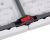 GreenBlue GB370 Folding Catering Garden Patio Terrace Balcony Table Suitcase Table, 180x75x74cm, HDPE, max. 150kg