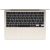 Apple MacBook Air 13-inch : M4 chip with 10-core CPU and 10-core GPU, 24GB, 512GB SSD - Starlight