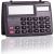 Vector KAV CH-861 pocket calculator, 8 digits, 87 x 58 mm, black