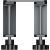 Moza Racing RS038 transmission or handbrake mounts