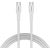 CANYON cable OnWire 60CL C-C 60W COLOR Braided 1m White