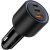 Tech-protect CC04 3-port PD130W car charger - black