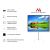 Maclean Projection Screen with Tripod Stand 200x150 MC-595 na stojaku 100 "4: 3