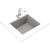 Sink Teka Square 50.40TG stone gray