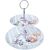 Tiered stand MIA SNOW 2-levels, in a gift box