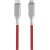 OEM Forever Core Utra Fast MFI PD kabelis USB-C - Lightning 1,5 m 2,4A sarkans
