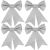 Новогоднее украшение Springos CA0797 10,5х12,5см 4 шт.
