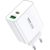 Charger Remax RP-U125 65W GaN USB-C/USB-A white